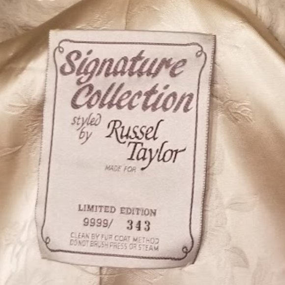 Silver Fox | Faux Fur | Signature Collection by Russel Taylor | Limited Edition - Picture 11 of 16